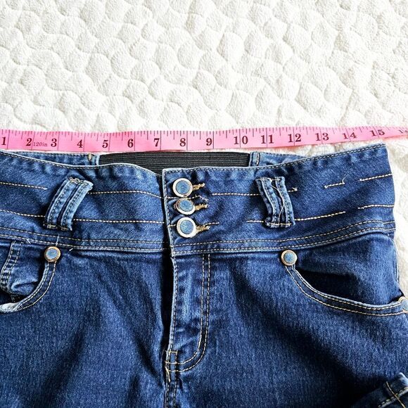 Lamasini skinny jeans 13 button fly elastic waist big butts - Picture 2 of 12